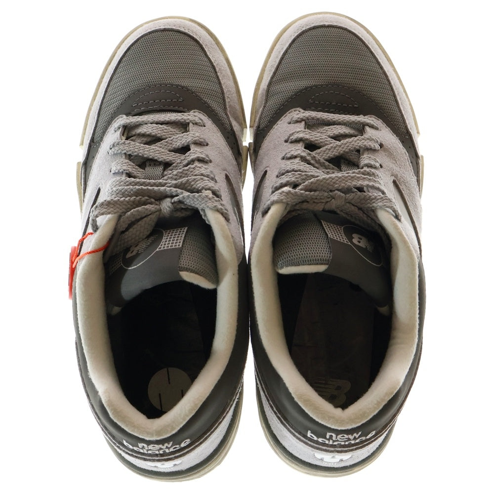 New Balance(ニューバランス) ×Jaden Smith MSFTSrep 0.01 ジェイデン スミス ミスフィッツレップ 0.01 ダメージ加工ローカットスニーカー グレー US8/26cm CTGSJR