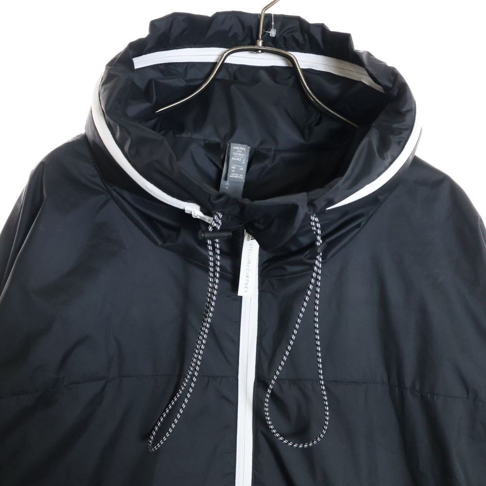 adidas(アディダス) ×Stella McCartney Long Parka ステラマッカートニー ロングパーカー ナイロンコート ブラック H59966