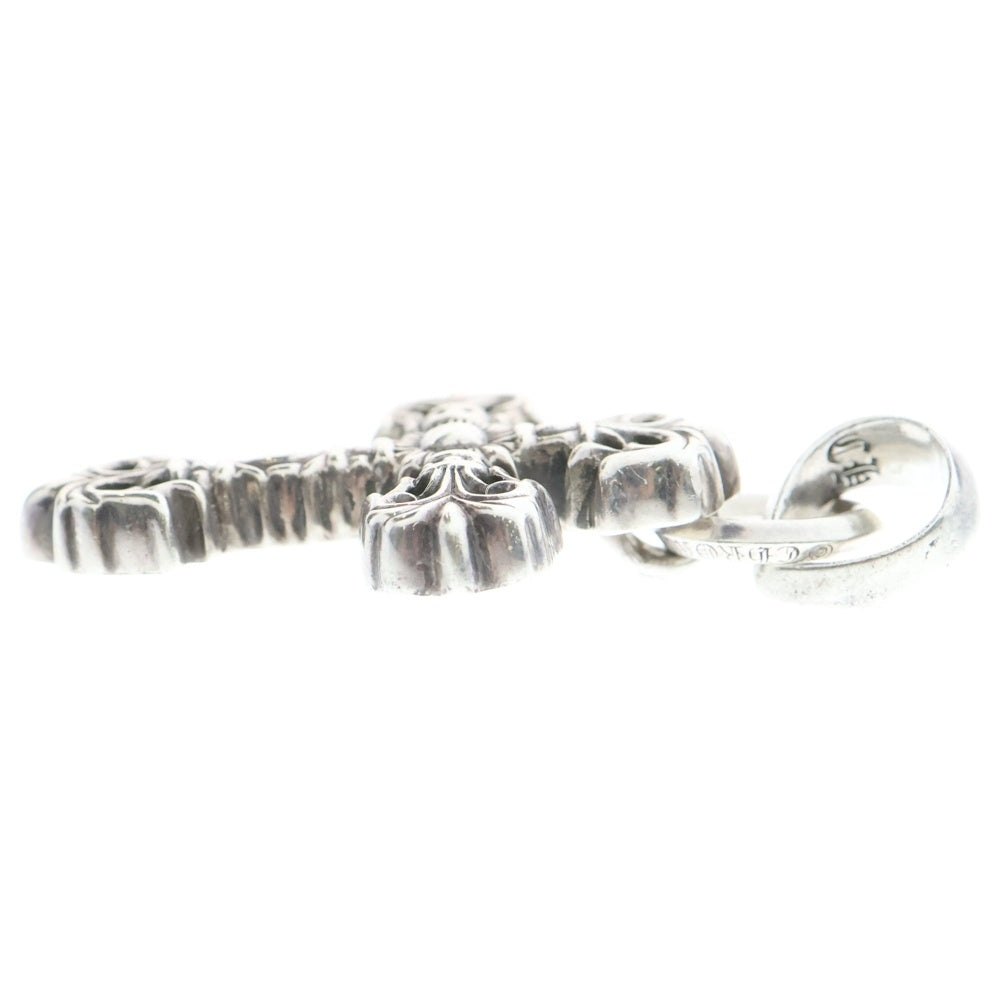 CHROME HEARTS(クロムハーツ) FILIG CROSS-XSM W BALE フィリグリークロスXSベイル wベイル ネックレストップ シルバー BCA262
