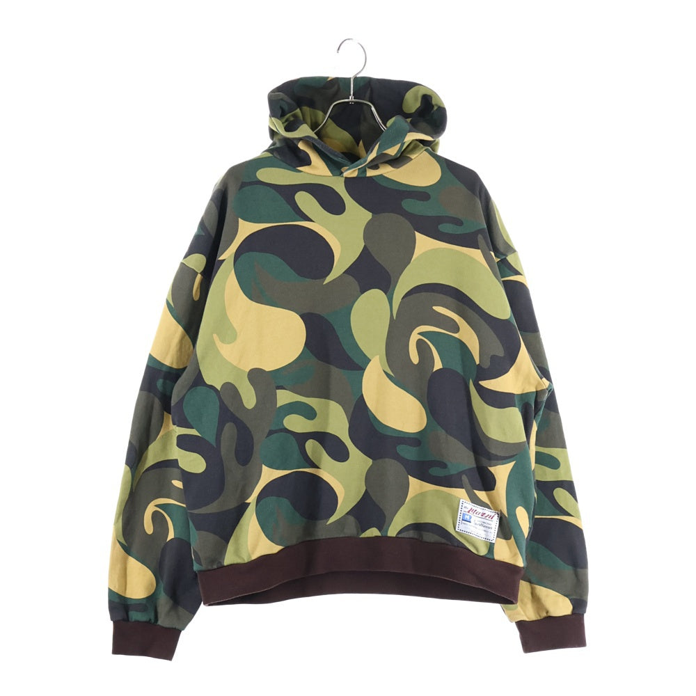 MARNI(マルニ) 22SS Camo Hoodie カモフラージュ 迷彩 プルオーバースウェットパーカー フーディー カーキ FUMU0067QX UTC136