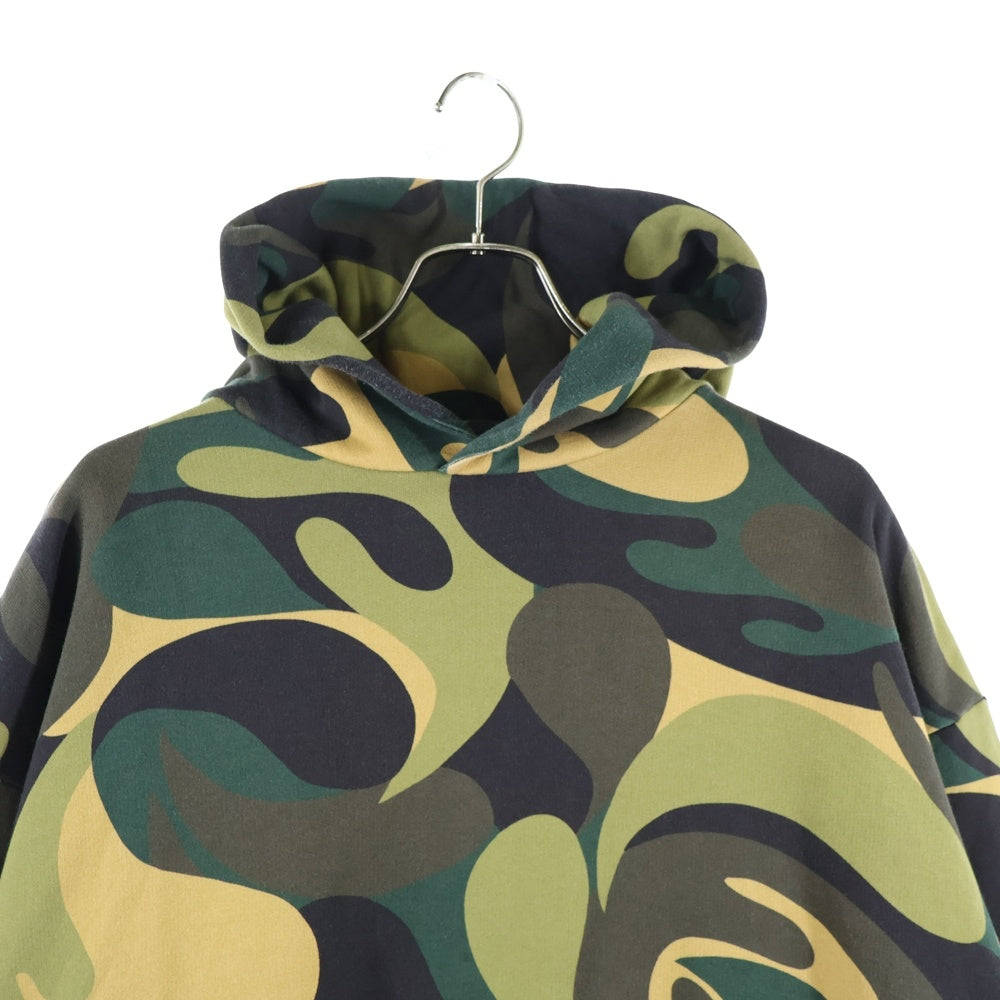 MARNI(マルニ) 22SS Camo Hoodie カモフラージュ 迷彩 プルオーバースウェットパーカー フーディー カーキ FUMU0067QX UTC136
