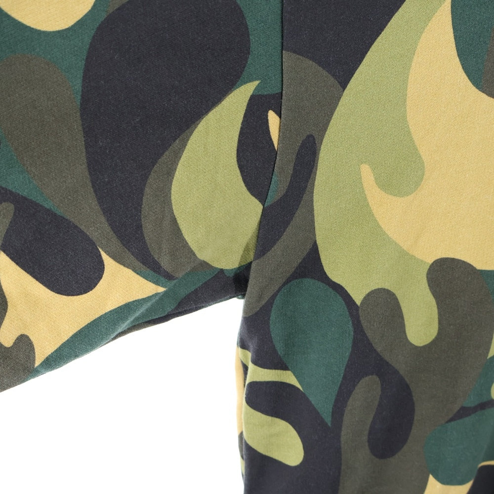 MARNI(マルニ) 22SS Camo Hoodie カモフラージュ 迷彩 プルオーバースウェットパーカー フーディー カーキ FUMU0067QX UTC136