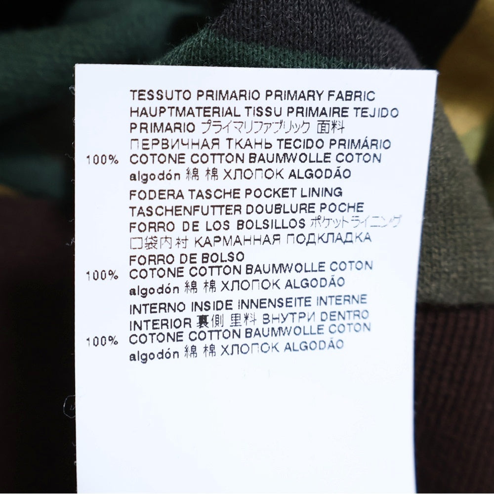 MARNI(マルニ) 22SS Camo Hoodie カモフラージュ 迷彩 プルオーバースウェットパーカー フーディー カーキ FUMU0067QX UTC136