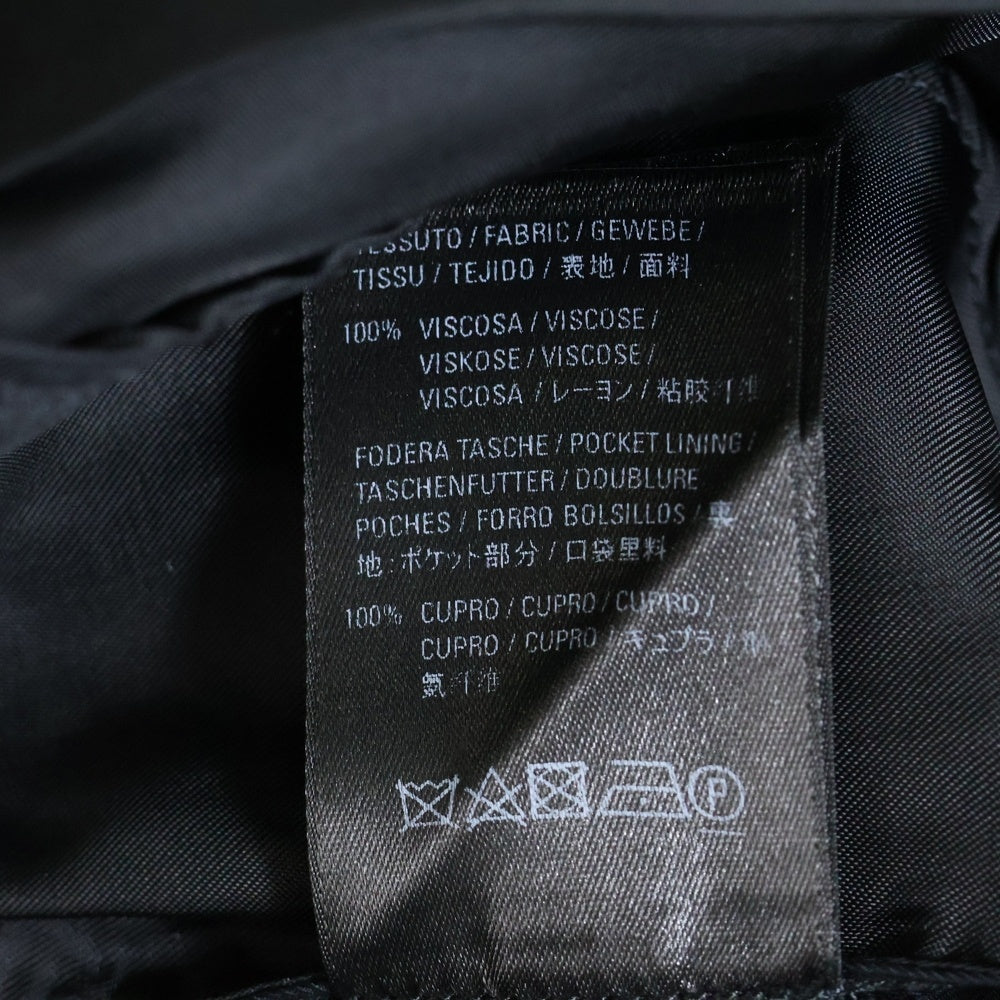 BALENCIAGA(バレンシアガ) Logo Elasticated Waist Wide Leg Trousers ウエストロゴ ワイドイージーパンツ ブラック 675482 TJO25