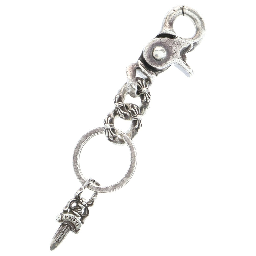 CHROME HEARTS(クロムハーツ) CLP CHN FANCY-S/ショート ファンシーリンク キーチェーン シルバー BCA071