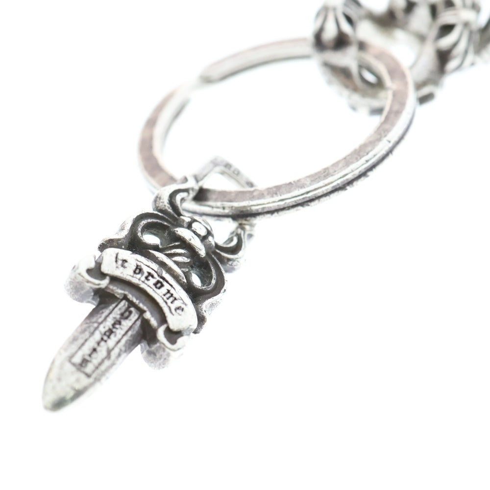 CHROME HEARTS(クロムハーツ) CLP CHN FANCY-S/ショート ファンシーリンク キーチェーン シルバー BCA071