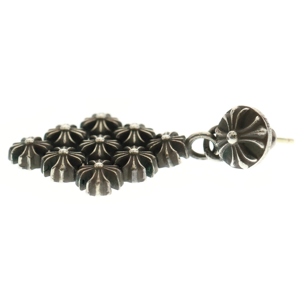 CHROME HEARTS(クロムハーツ) DRP CHN MAIL PLS ドロップ チェーンメイルプラス ピアス シルバー