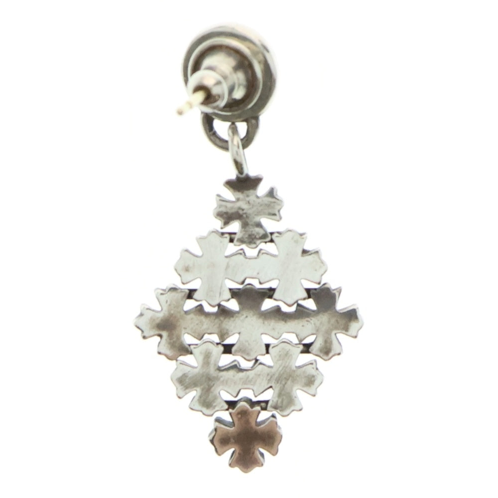 CHROME HEARTS(クロムハーツ) DRP CHN MAIL PLS ドロップ チェーンメイルプラス ピアス シルバー