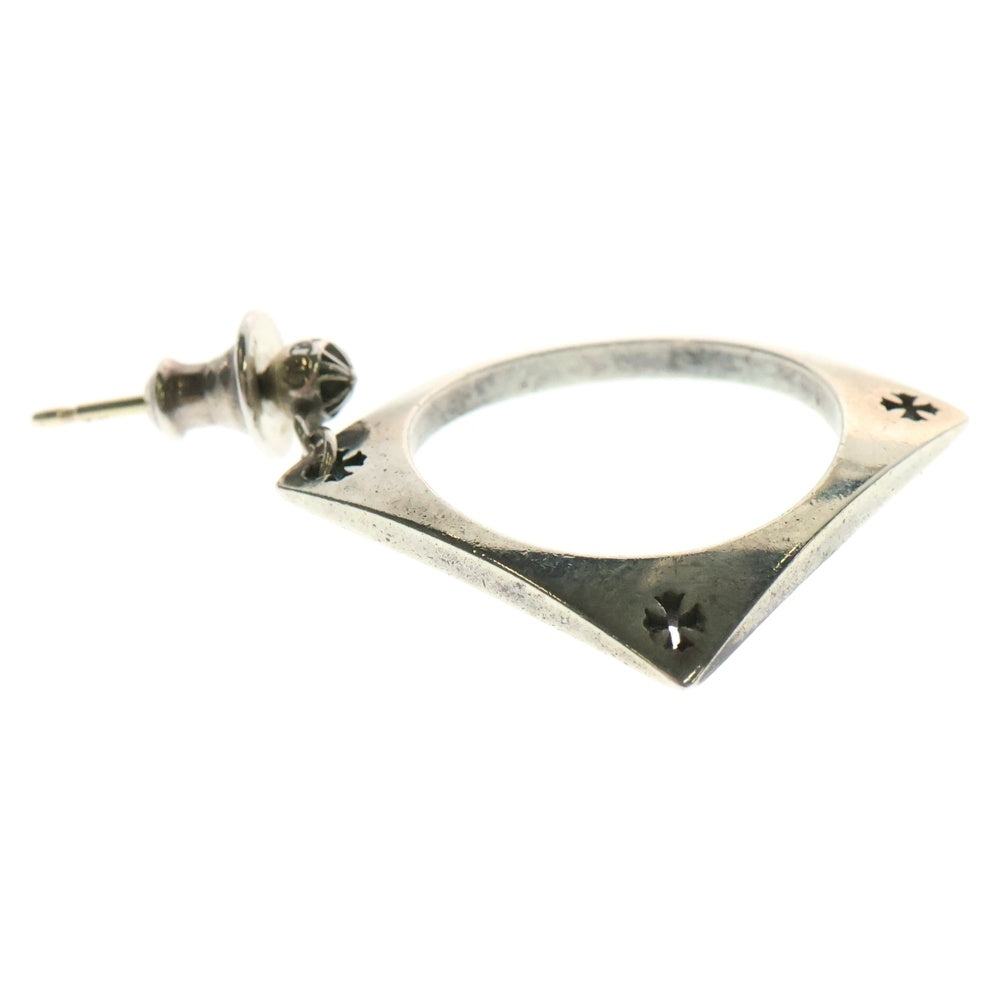 CHROME HEARTS(クロムハーツ) CH KH SQUARE CIRCLE スクエアサークル ピアス シルバー