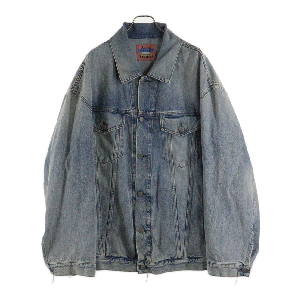 Acne Studios(アクネ ストゥディオズ) Oversize Denim Jacket オーバーサイズデニムジャケット Gジャン インディゴ BK-UX-OUTW000016