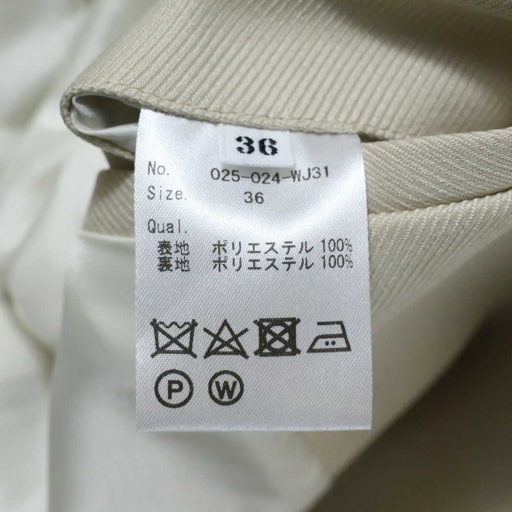 NO BRAND(ノーブランド) IIROT イロット Eco Jacket エコジャケット 2B シングルテーラードジャケット 025-024-WJ31 ベージュ