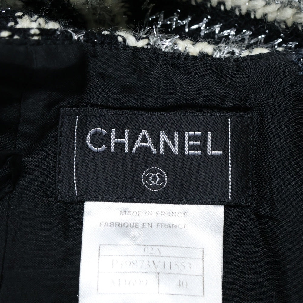 CHANEL(シャネル) ツイードスカート レディース P19873V11553 ブラック/ホワイト