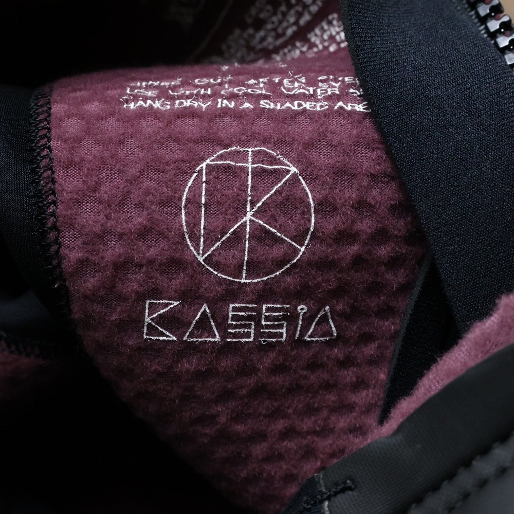 KASSIA(カシア) ロングスリーブスプリング フロントジップサーフウェット 水着スイムウェア レディース 17NTVN0005 ブラック/ブルー