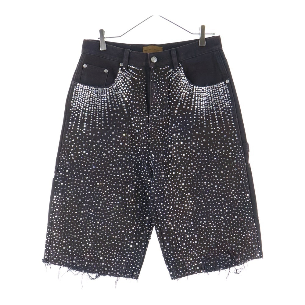 BIRTH OF ROYAL CHILD(バースオブロイヤルチャイルド) 20K DIAMOND JORTS RHINESTONE ダイヤモンド ラインストーン ジョーツ ブラック