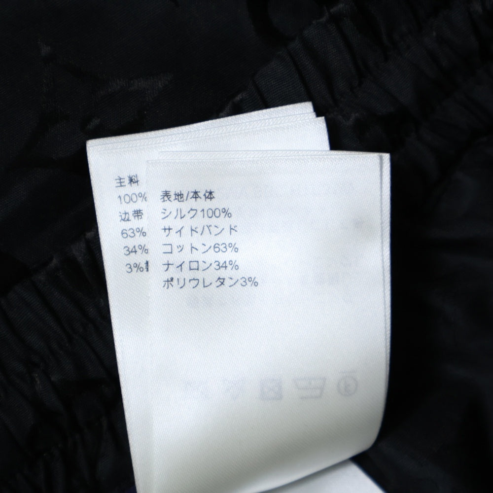 LOUIS VUITTON(ルイヴィトン) 25AW Monogram Moire Silk Shorts モノグラム モアレ ジャガードハーフパンツ シルクショーツ ブラック RM252MV SHC HTP31W
