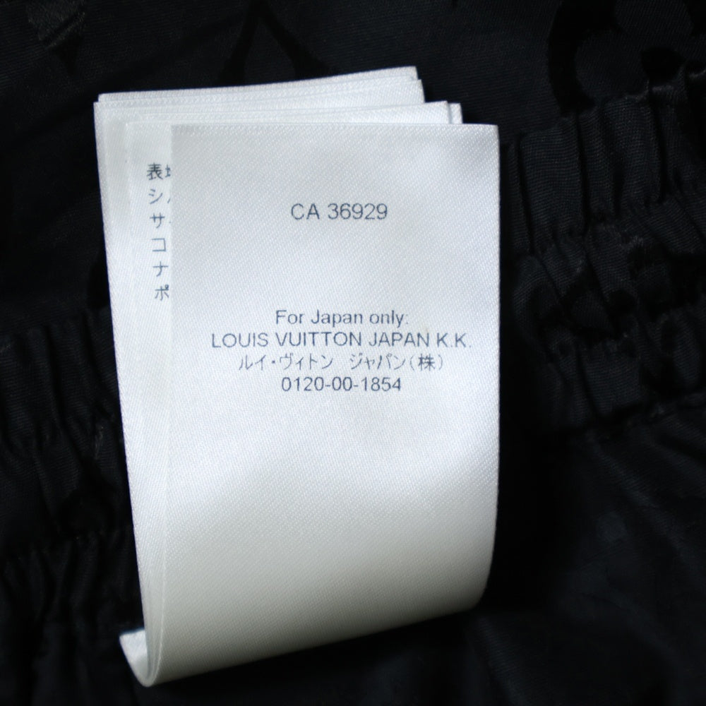 LOUIS VUITTON(ルイヴィトン) 25AW Monogram Moire Silk Shorts モノグラム モアレ ジャガードハーフパンツ シルクショーツ ブラック RM252MV SHC HTP31W