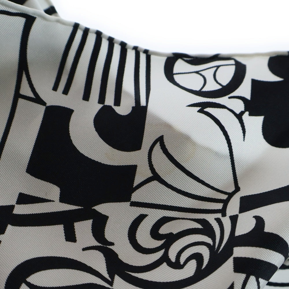 CHROME HEARTS(クロムハーツ) CH SILK SCARF 総柄 シルクスカーフ ホワイト