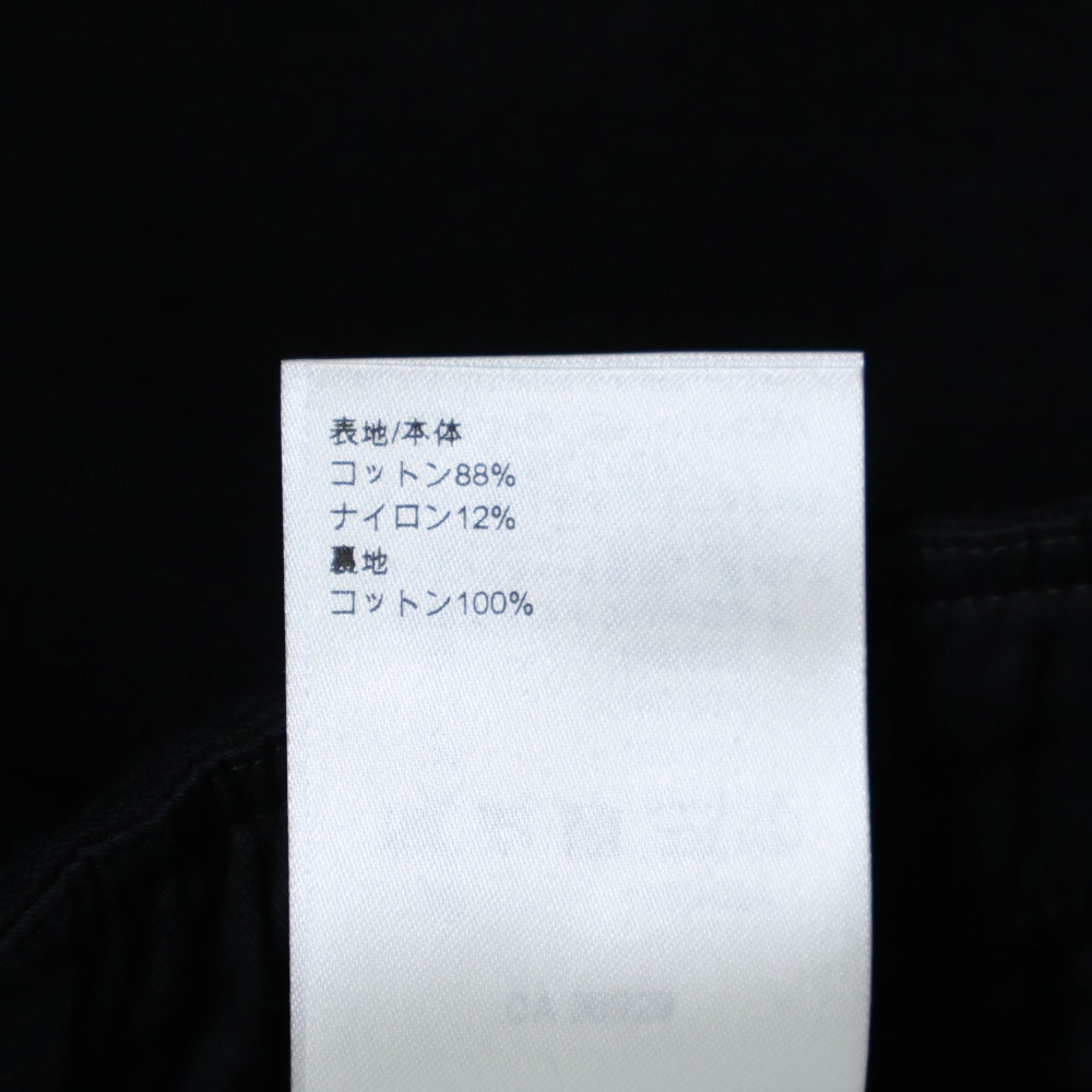 LOUIS VUITTON(ルイヴィトン) 24SS Short Panst テーラード コットンジャージー ショーツ ハーフパンツ ブラック RM241MQ TS5 HOP40W