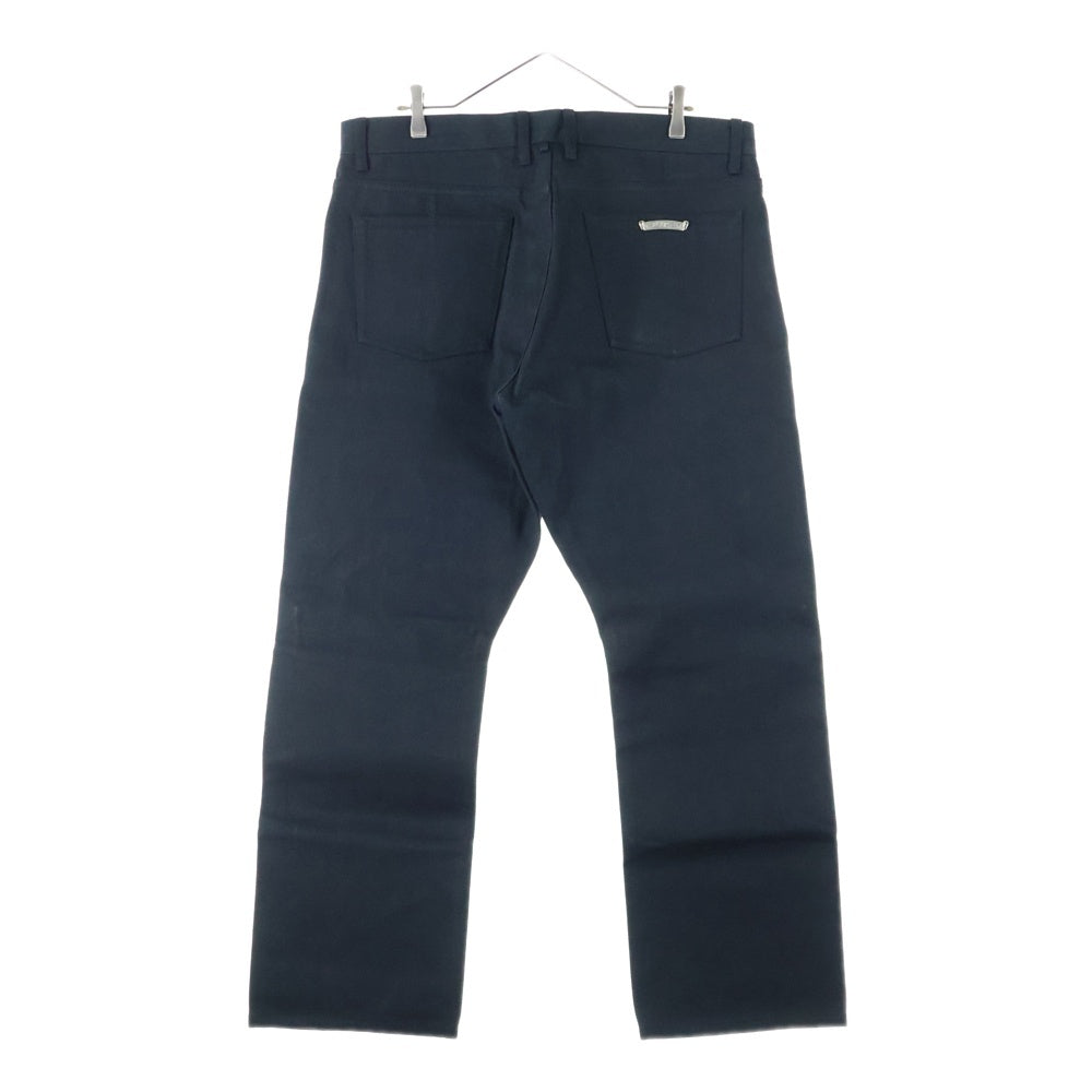 CHROME HEARTS(クロムハーツ) DNN PANTS FLEURKNEE フレアニー デニムパンツ ワイドパンツ ブラック