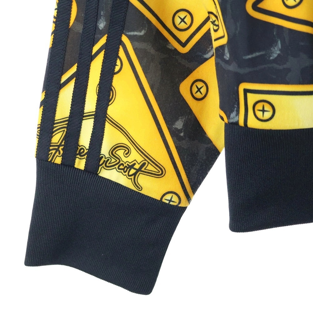 adidas(アディダス) ×JEREMY SCOTT GOLD PLATE JACKET 金プレートジャケット ジップアップジャケット イエロー G76059