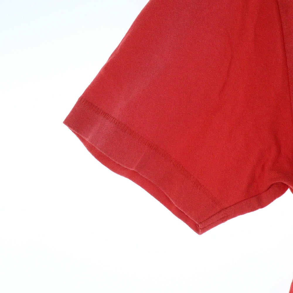 OFF-WHITE(オフホワイト) 18AW Bernini Over T-Shirt ベルニーニ 半袖Tシャツ レッド OMAA032F18185011