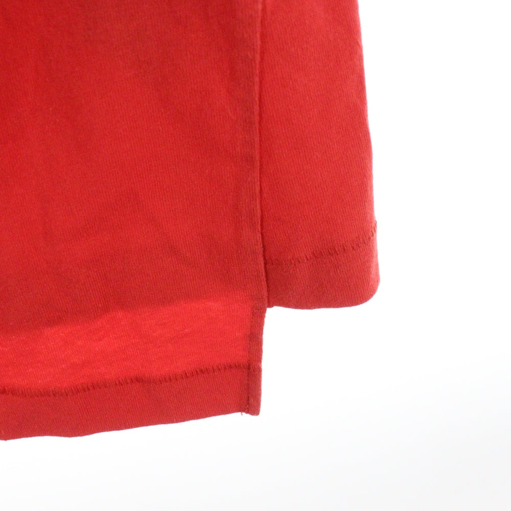 OFF-WHITE(オフホワイト) 18AW Bernini Over T-Shirt ベルニーニ 半袖Tシャツ レッド OMAA032F18185011