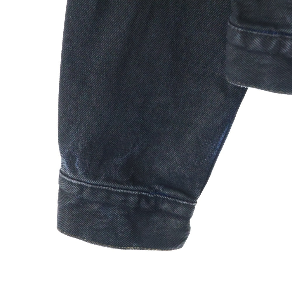 OFF-WHITE(オフホワイト) 20AW Stencil Denim Jacket ステンシル コーティング加工 デニムジャケット ブラック OMYE054E20DEN003