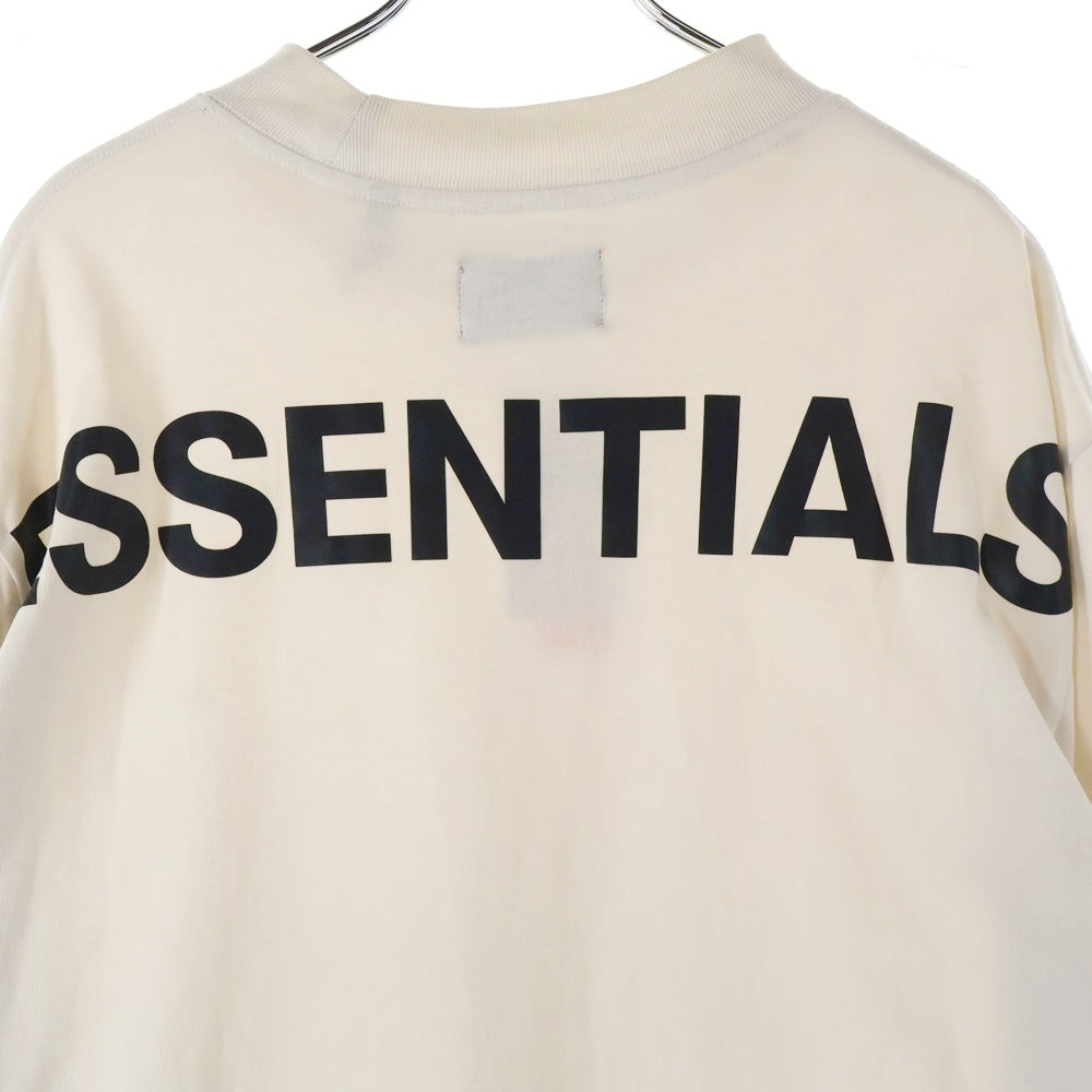 FEAR OF GOD ESSENTIALS(フィアオブゴッド エッセンシャルズ) L/S T-SHIRT バックロゴ 長袖Tシャツ ロンT ベージュ