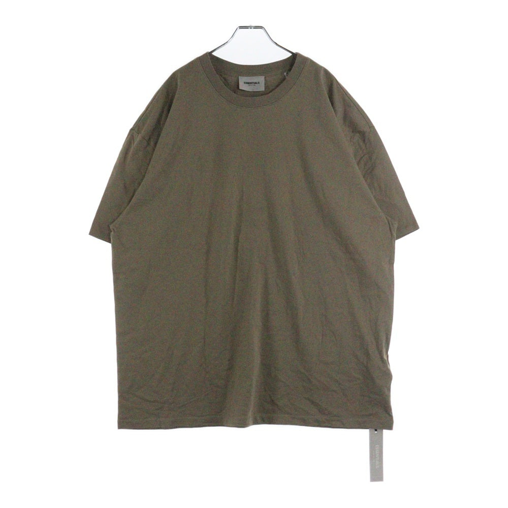 FEAR OF GOD ESSENTIALS(フィアオブゴッド エッセンシャルズ) S/S T-SHIRT バックラバーロゴ半袖Tシャツ ブラウン
