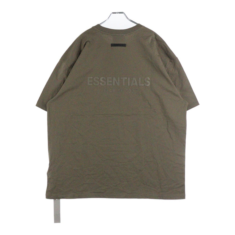 FEAR OF GOD ESSENTIALS(フィアオブゴッド エッセンシャルズ) S/S T-SHIRT バックラバーロゴ半袖Tシャツ ブラウン