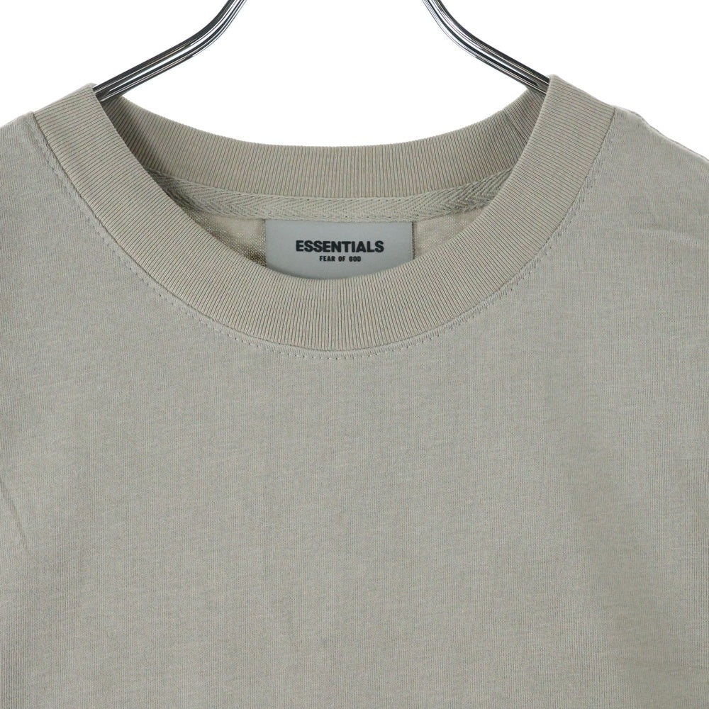 FEAR OF GOD ESSENTIALS(フィアオブゴッド エッセンシャルズ) S/S T-SHIRT バックラバーロゴ半袖Tシャツ ベージュ