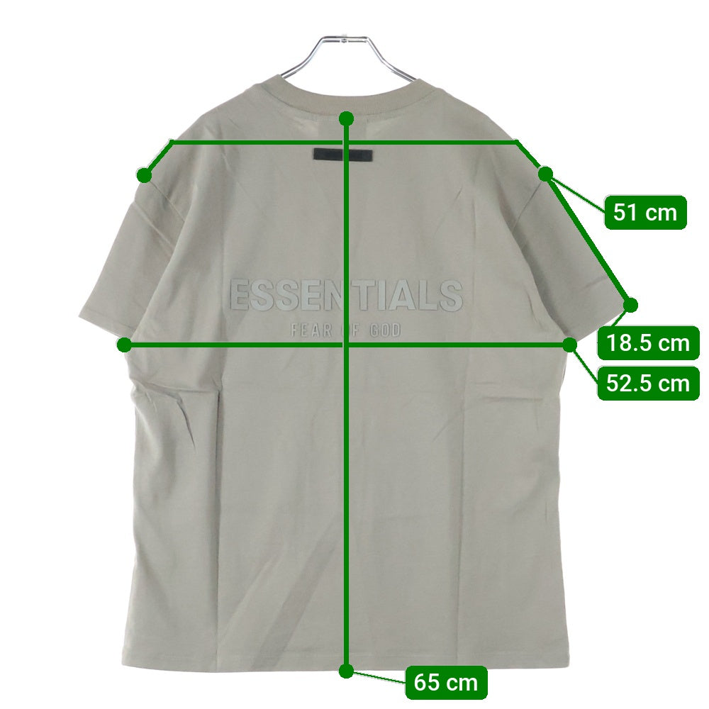 FEAR OF GOD ESSENTIALS(フィアオブゴッド エッセンシャルズ) S/S T-SHIRT バックラバーロゴ半袖Tシャツ ベージュ