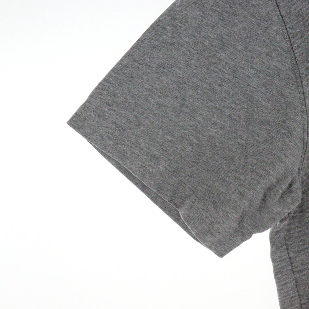 AMI Alexandre Mattiussi(アミアレクサンドルマテュッシ) AMI DE COEUR T-Shirt ハートロゴ刺繍 半袖Tシャツ グレー UTS004.726