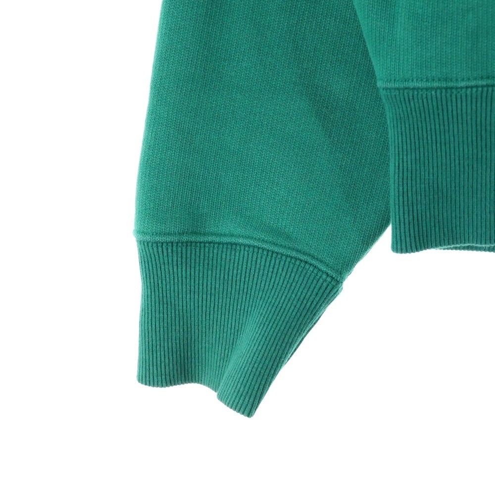 AMI Alexandre Mattiussi(アミアレクサンドルマテュッシ) Sweatshirt ハートロゴ刺繍 クルーネックスウェットトレーナー グリーン A21HJ008.730