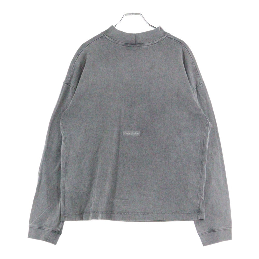 Acne Studios(アクネ ストゥディオズ) L/S T-Shirt ウォッシュド加工 長袖Tシャツ ロンT グレー CL0220-
