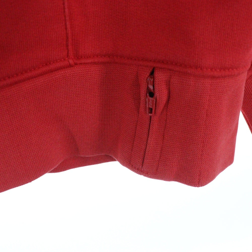 SUPREME(シュプリーム) 19AW Lacoste Logo Panel Hooded Sweatshirt ラコステ プルオーバースウェットパーカー フーディー レッド