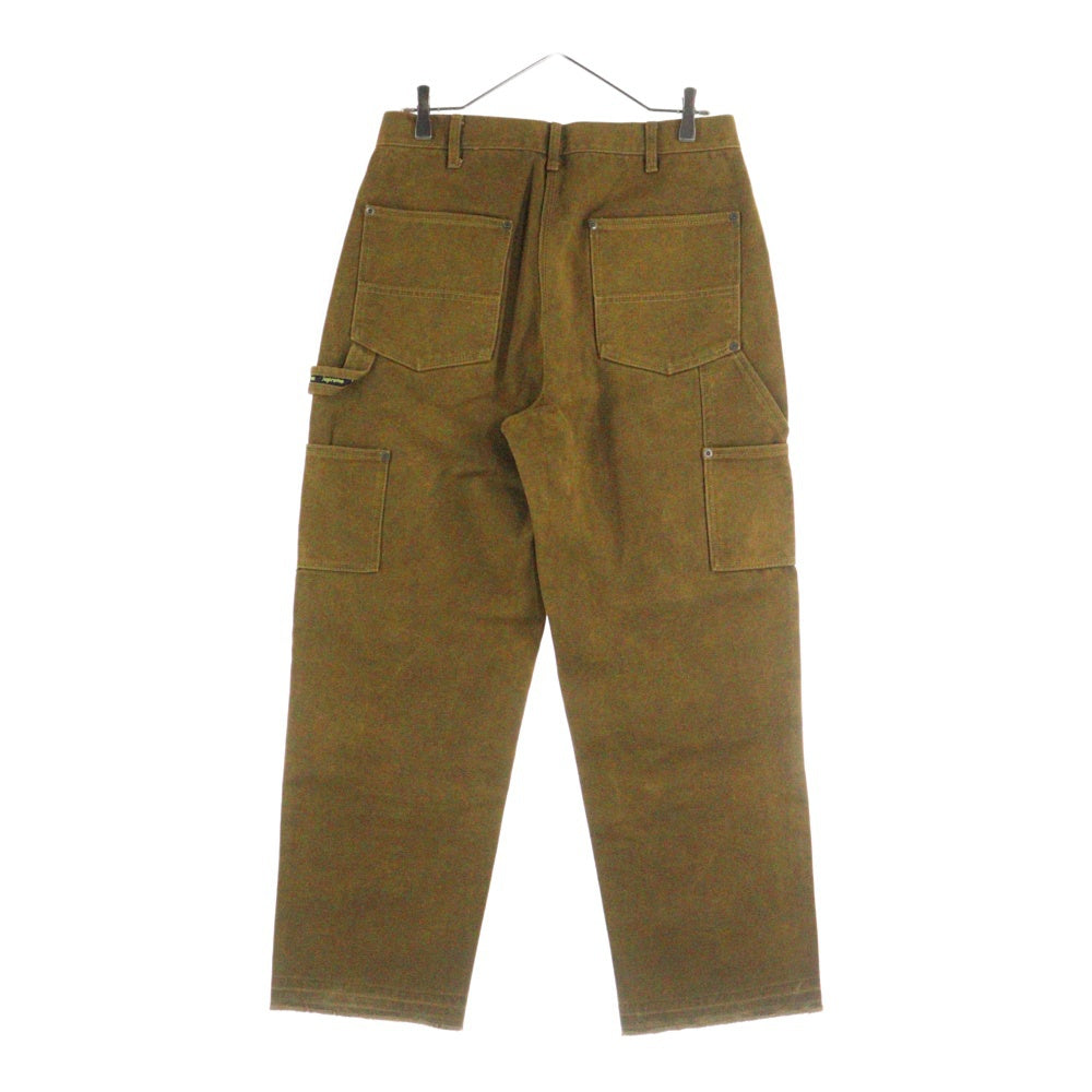 SUPREME(シュプリーム) 22SS Canvas Double Knee Painter Pant キャンバス ダブルニー ペインターパンツ ブラウン