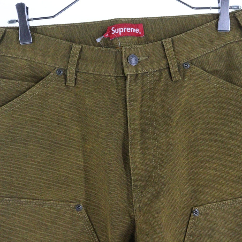 SUPREME(シュプリーム) 22SS Canvas Double Knee Painter Pant キャンバス ダブルニー ペインターパンツ ブラウン