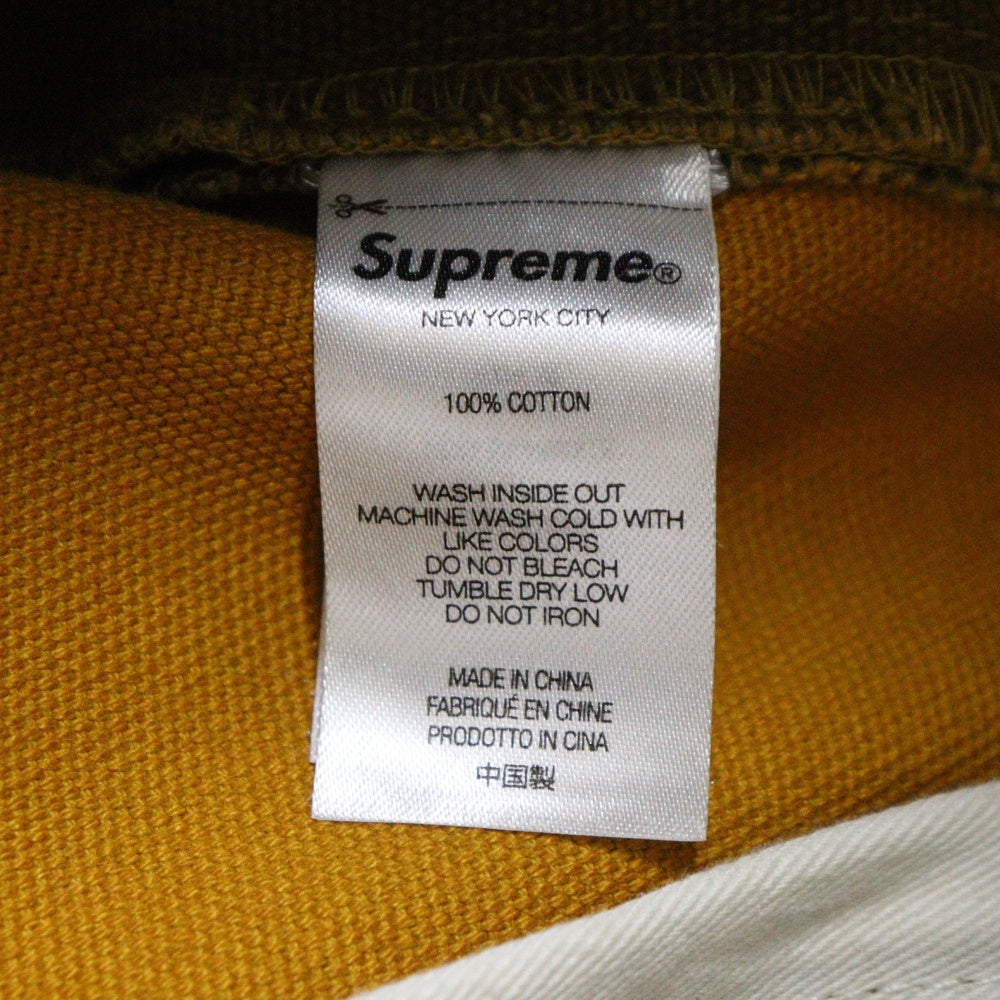 SUPREME(シュプリーム) 22SS Canvas Double Knee Painter Pant キャンバス ダブルニー ペインターパンツ ブラウン
