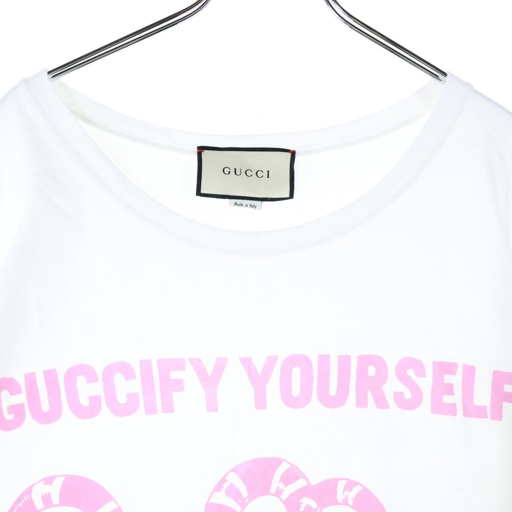 GUCCI(グッチ) 18SS Guccify Yourself T-Shirt 半袖Tシャツ ホワイト 492347 X3L62