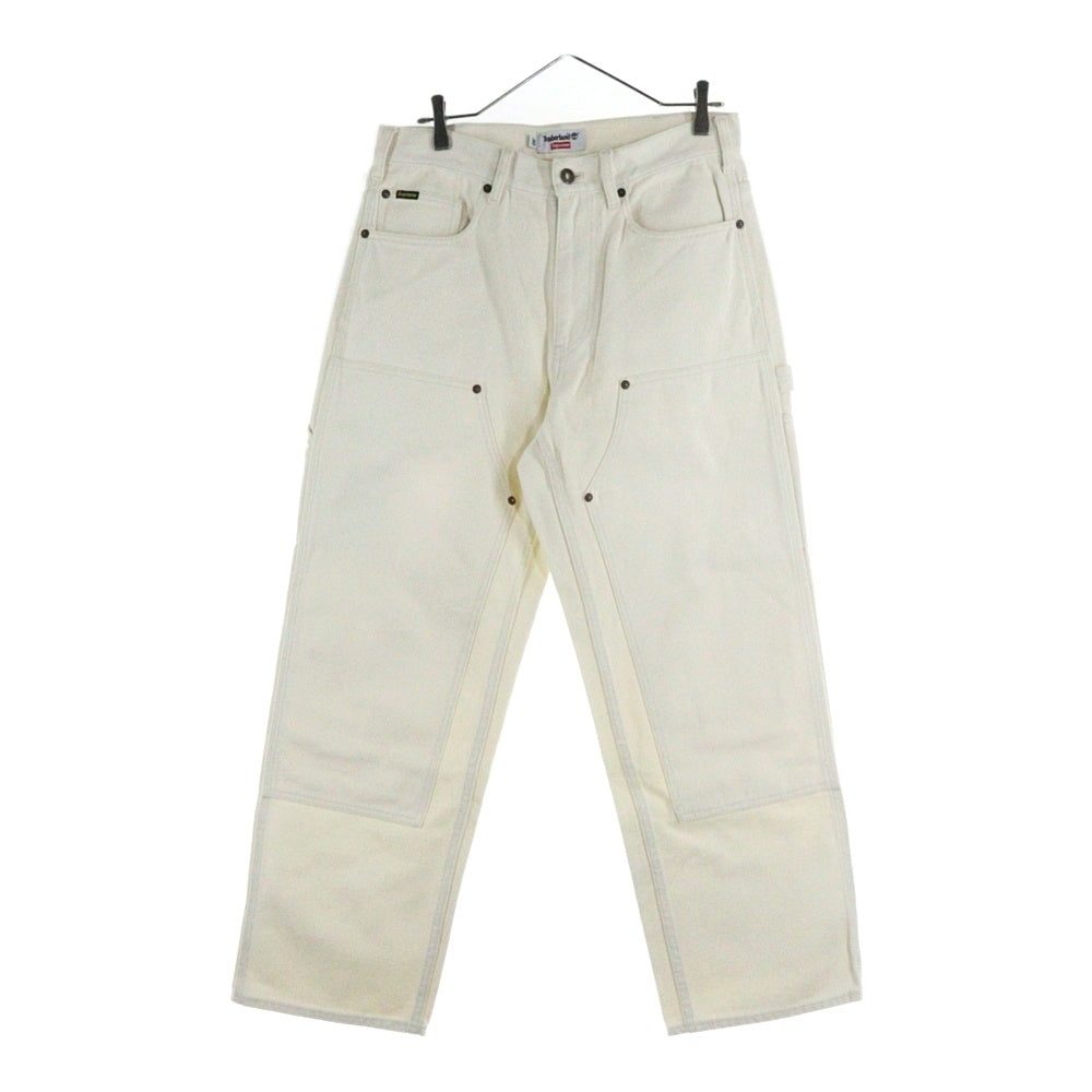 SUPREME(シュプリーム) 21SS Timberland Double Knee Painter Pant ティンバーランド ダブルニー ペインターパンツ アイボリー