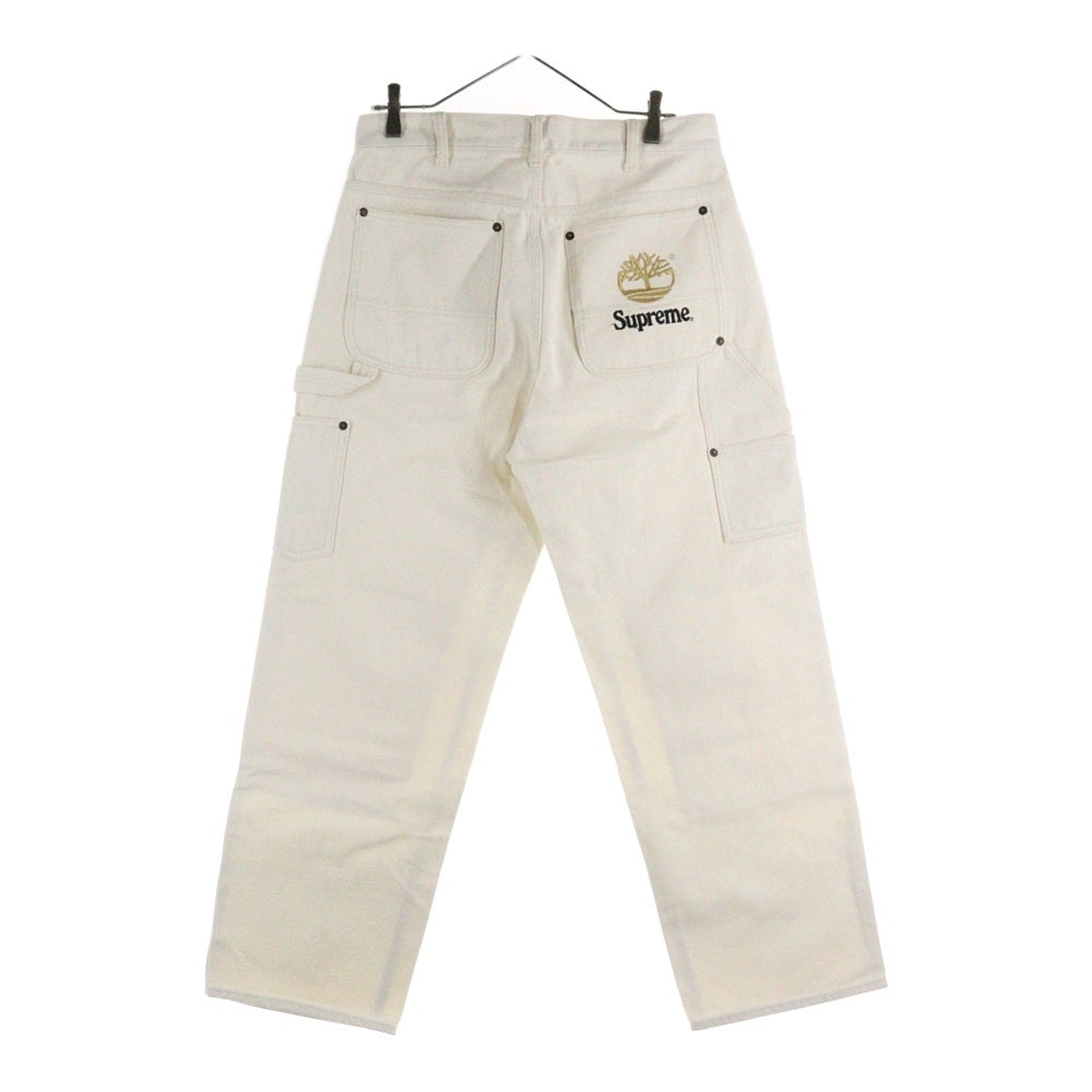 SUPREME(シュプリーム) 21SS Timberland Double Knee Painter Pant ティンバーランド ダブルニー ペインターパンツ アイボリー