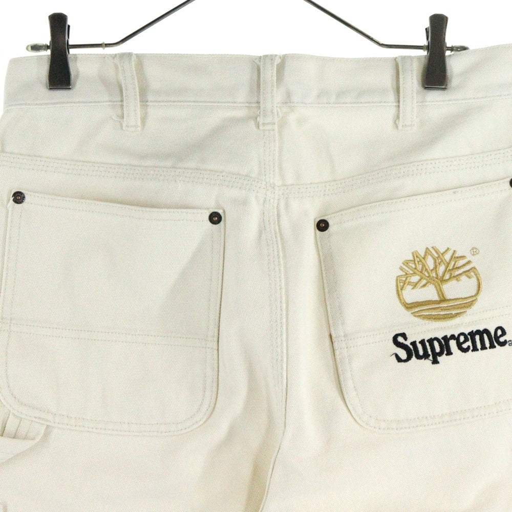 SUPREME(シュプリーム) 21SS Timberland Double Knee Painter Pant ティンバーランド ダブルニー ペインターパンツ アイボリー