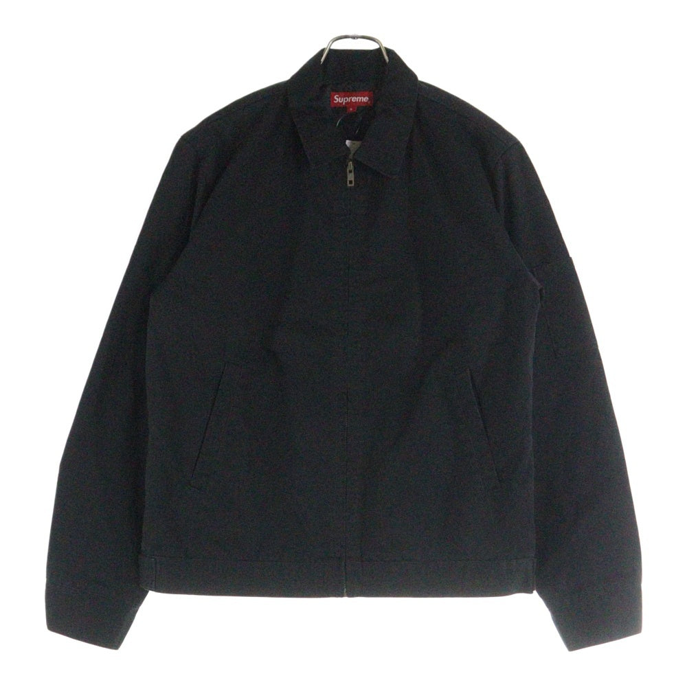 SUPREME(シュプリーム) 19AW Cop Car Embroidered Work Jacket コップカー 裏地キルティング ワークジャケット ブラック