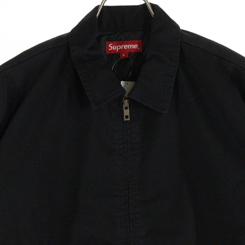 SUPREME(シュプリーム) 19AW Cop Car Embroidered Work Jacket コップカー 裏地キルティング ワークジャケット ブラック
