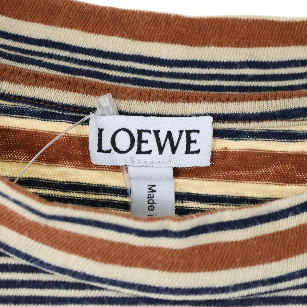 LOEWE(ロエベ) Border T-Shirt ボーダー半袖Tシャツ オレンジ H6289290CR