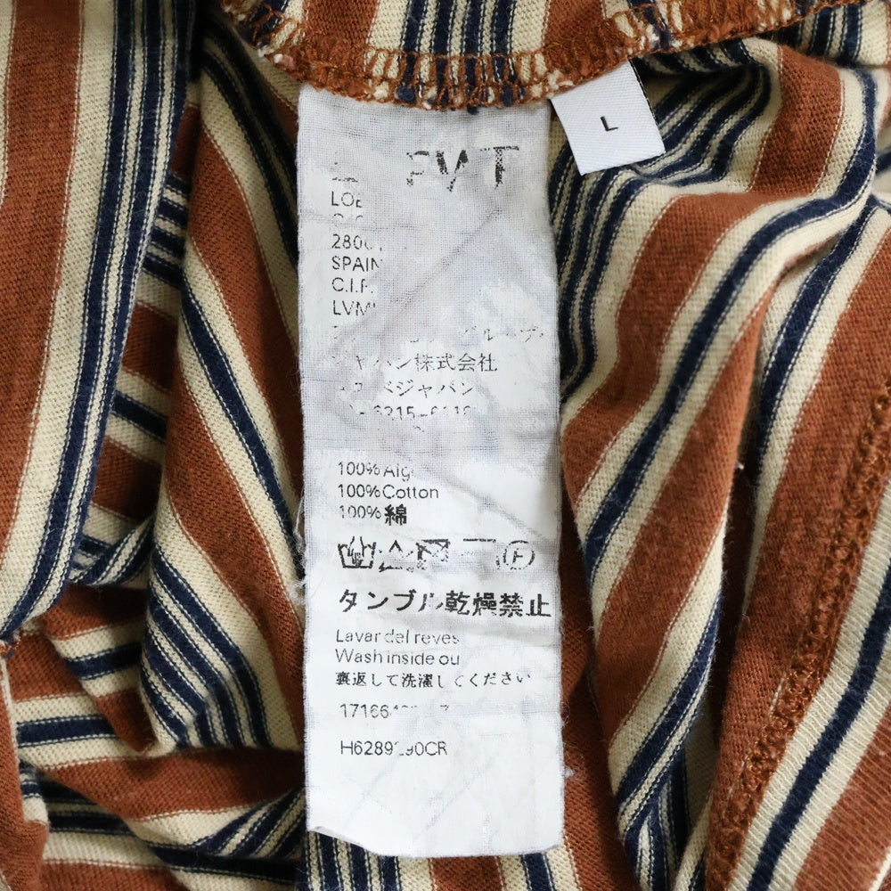 LOEWE(ロエベ) Border T-Shirt ボーダー半袖Tシャツ オレンジ H6289290CR
