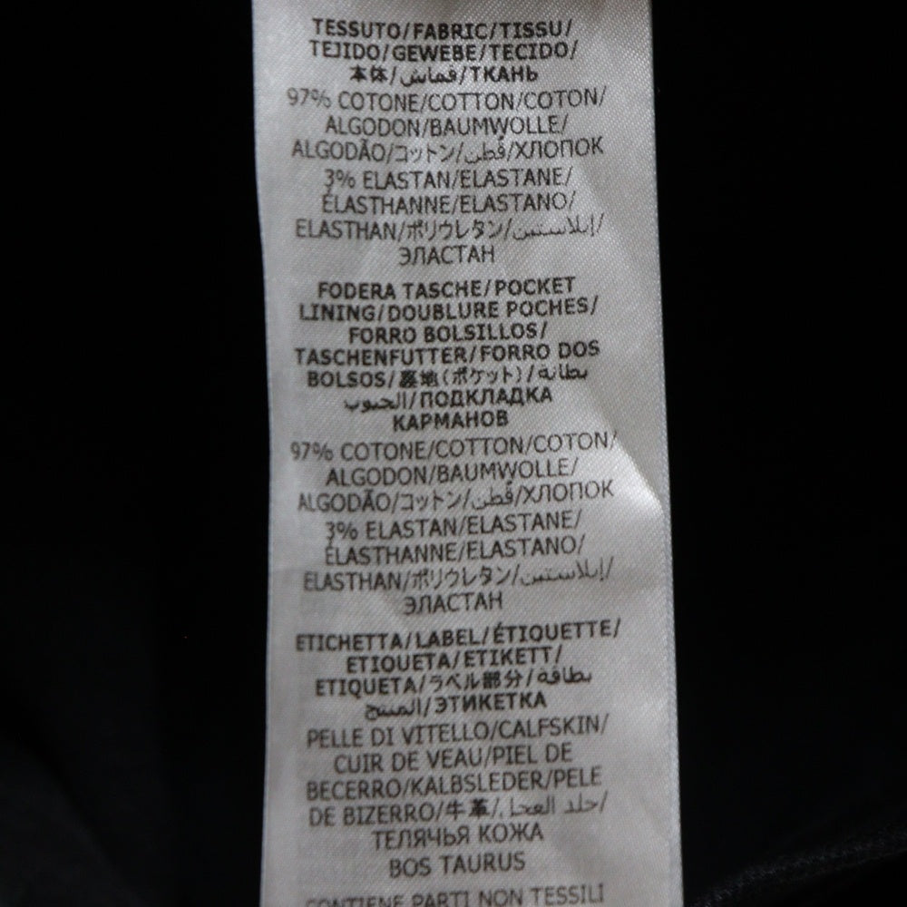 GUCCI(グッチ) Horsebit Jeans ホースビット スキニーデニムパンツ ジーンズ ブラック レディース 691895 XDBX6