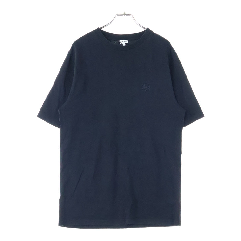 LOEWE(ロエベ) Sunrise T-Shirt アナグラムロゴ刺繍 半袖Tシャツ ブラック H6269610CR
