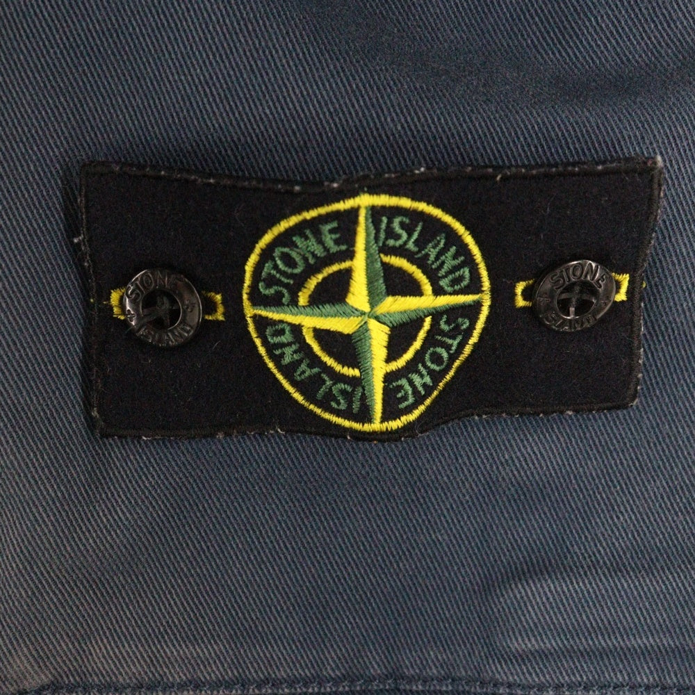 STONE ISLAND(ストーンアイランド) Cargo Stretch Broken Twill Pants ロゴワッペン カーゴパンツ ネイビー 721531305